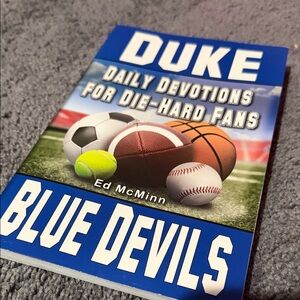 Duke Blue Devils Devotional Book for Die Hard Fans NEW